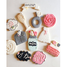 Печиво замовити на весілля | Набір печива на весілля №14