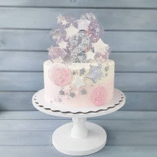Торт для дівчинки з топером